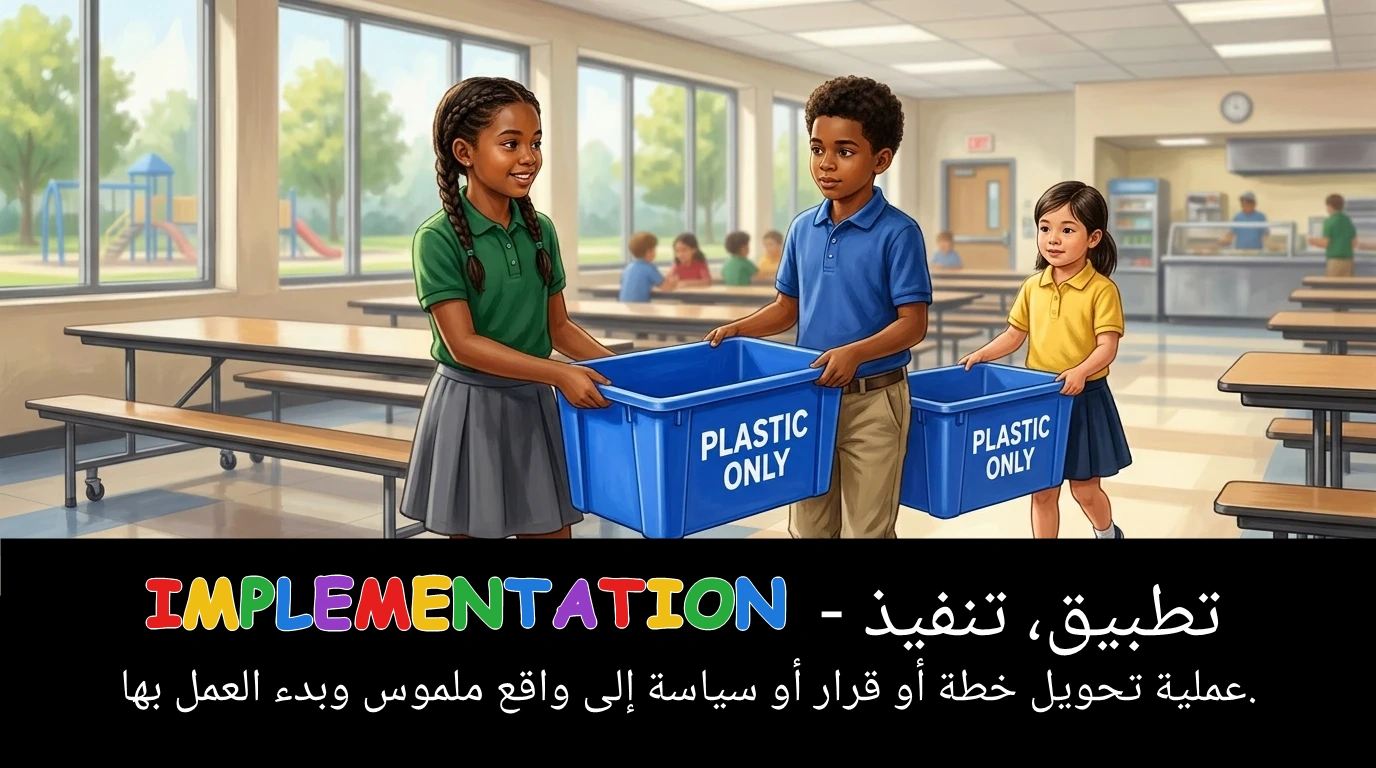Arabic Illustration for implementation